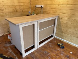 Building a garden bar